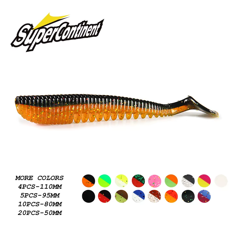 Señuelo Jerkbait Supercontinent – 11cm blando para lubina y lucio - imagen 2