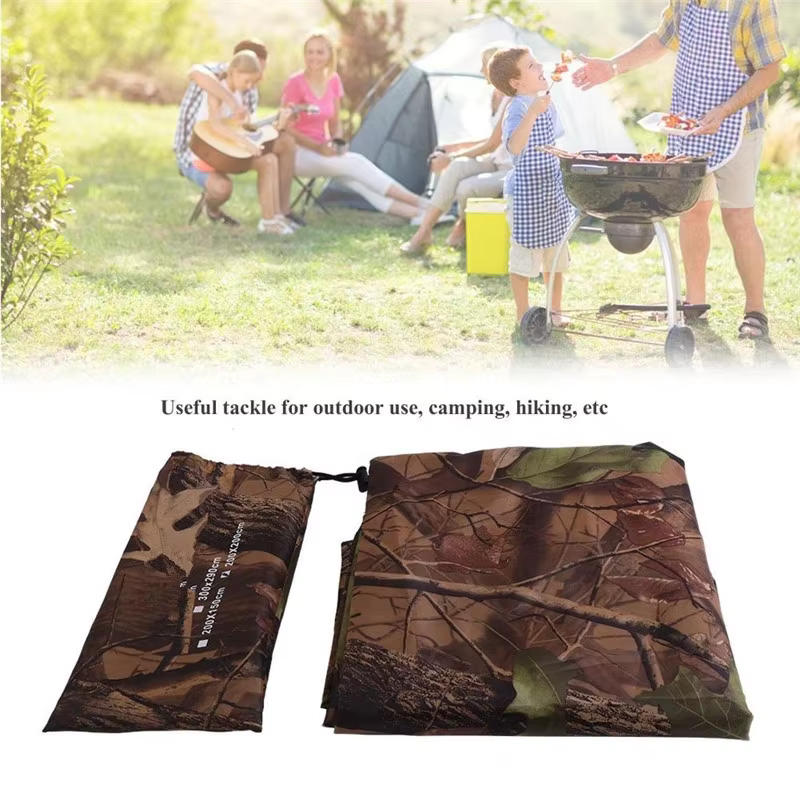 Toldo camuflaje impermeable para pesca y acampada plegable - imagen 5