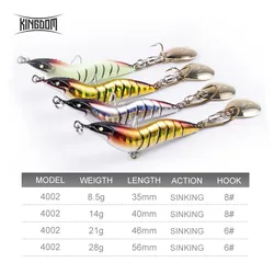 Señuelo Kingdom Wobbler Jigging – Superficie para lubina