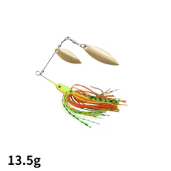 Spinnerbait metalico para lucio - Senuelo con swivel