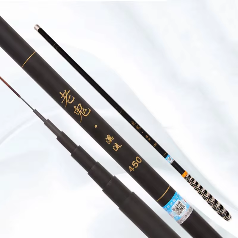 Set Cañas de Viaje ultraligeras de carbono con mango trenzado 4,50-7,20m - imagen 4