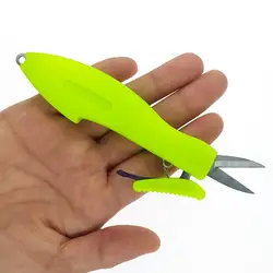 Cortahilos telescópico de una pieza de acero inoxidable para pesca