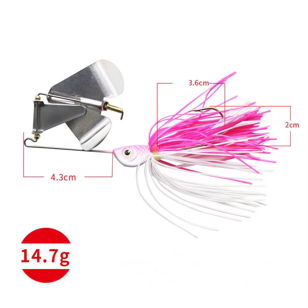 Balleo 14,7G Chatterbait – Señuelo para lubina - imagen 5