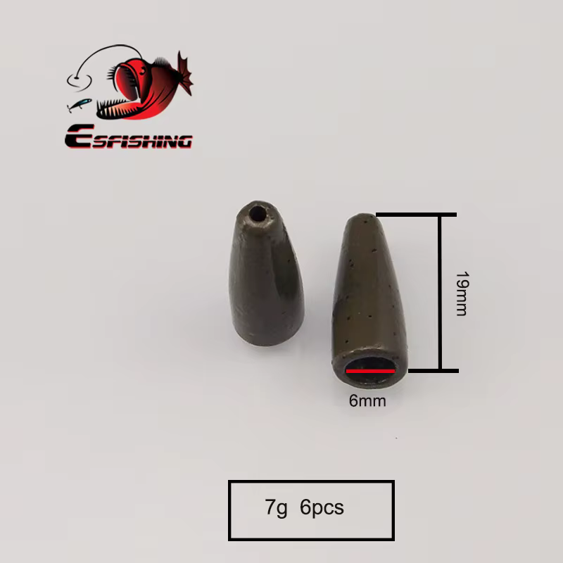 ESFISHING Cabezas Plomadas – Jig Heads para Vinilo - imagen 2