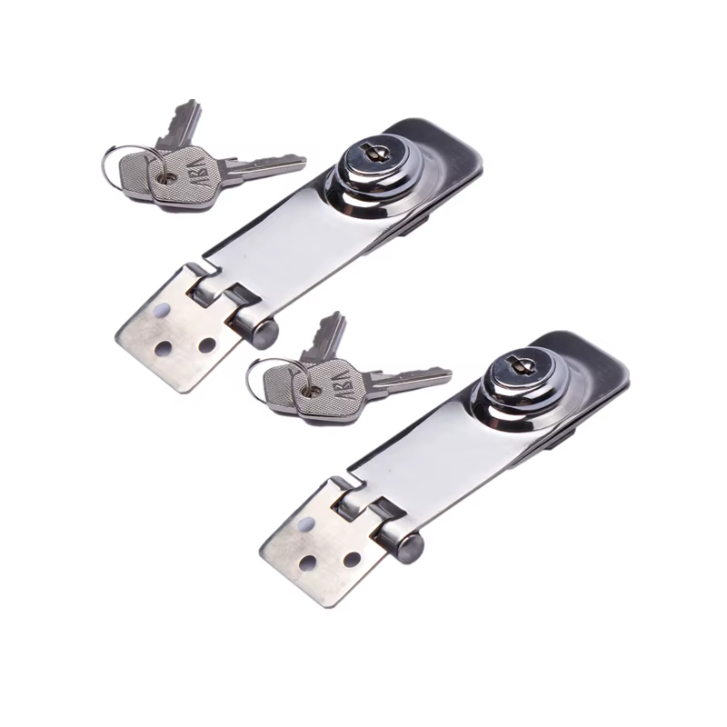 Cerrojo inoxidable con llave – Cierre marinero para puerta de barco - imagen 3