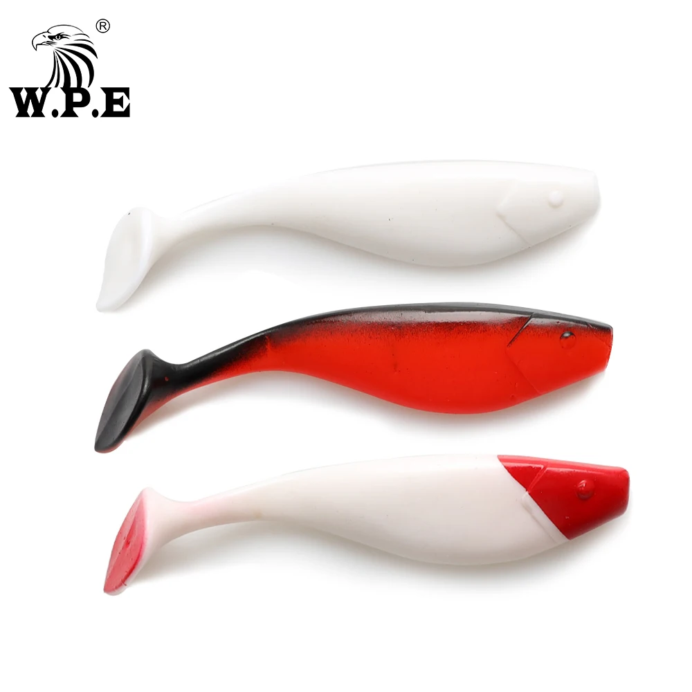 W.P.E Señuelo de Silicona Wobbler Jigging Suave Artificial Natación Cebo
