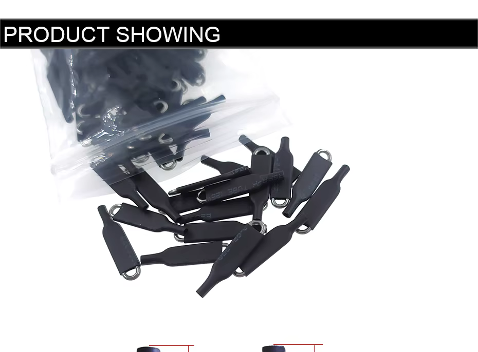 Pack de clips giratorios de pesca para carpa