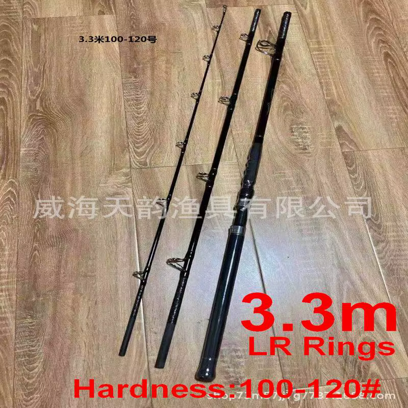 Caña fibra de carbono Trut King Grouper 40 Kgs - 3 secciones mar - imagen 2