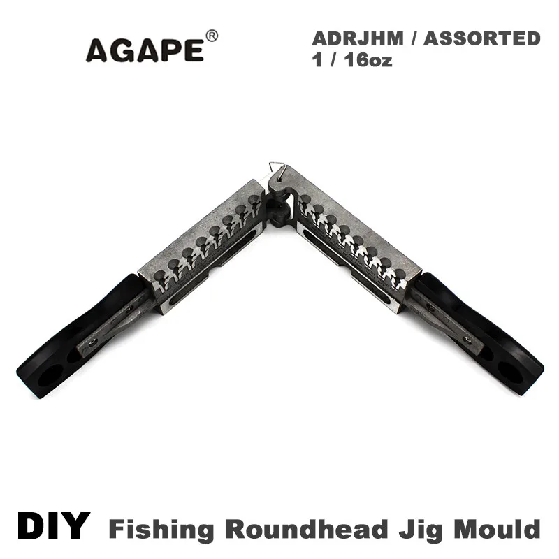 Molde para señuelos Agape DIY ADRJHM de varias cavidades - imagen 4