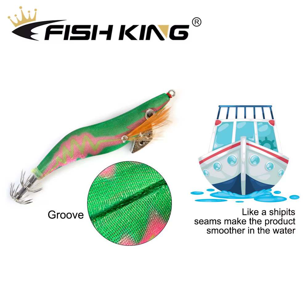 Jig Sinker con Ojos 3D para Pulpo y Calamar - imagen 3