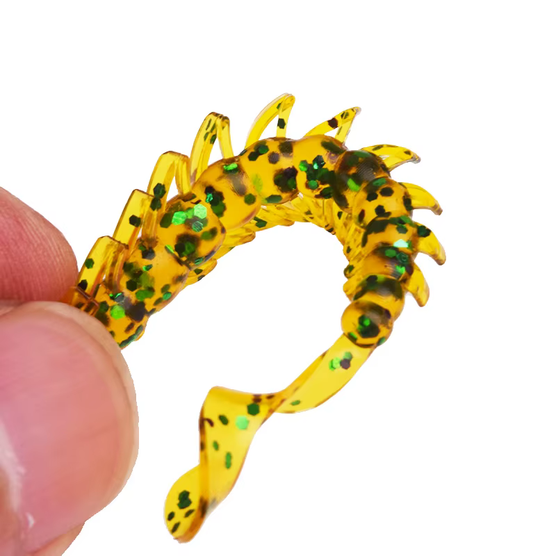 Larva Señuelo Blando Swimbait realista – Cebo silicona para lucio - imagen 3