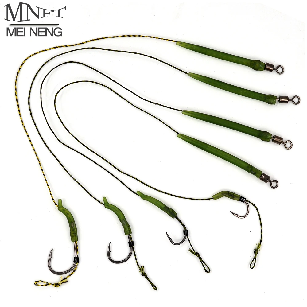 Anzuelos Carpa Hair Rig Listos Antiadherente - imagen 3