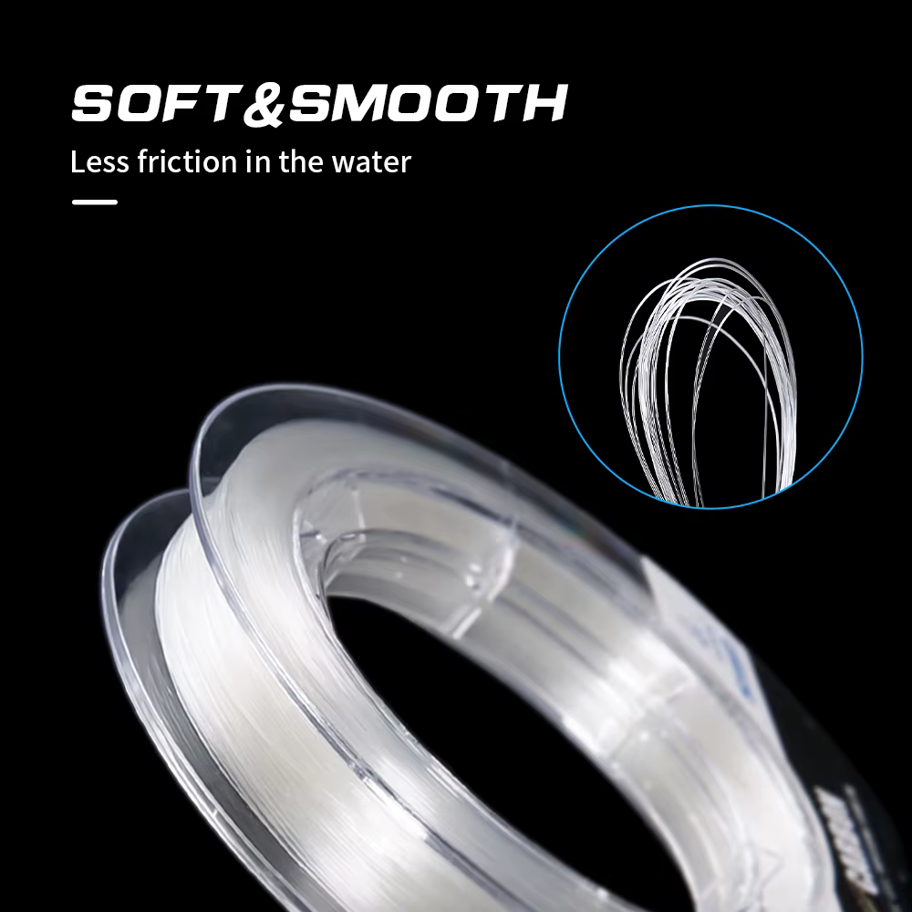 SOLOKING Fluorocarbono Puro para Pesca – Líder Resistente - imagen 2