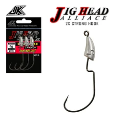 JK CH Cabezas de Plantilla - Acero carbono 3,5-7g - Punta afilada