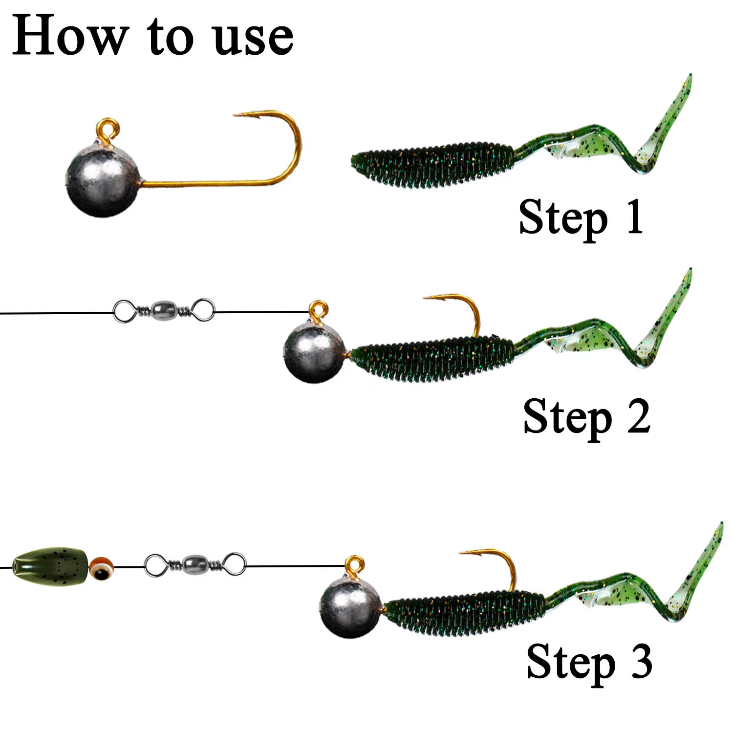 Cabezas Jig Micro para pesca en hielo 1-5g - imagen 5