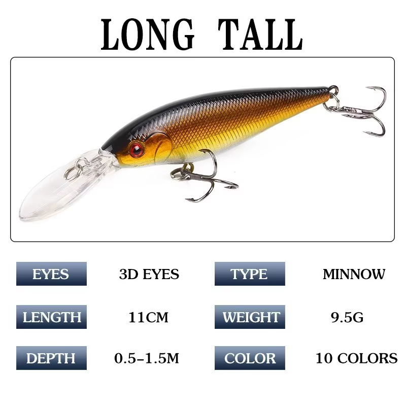 Señuelo Swimbait japonés – Wobbler Crankbait - imagen 5