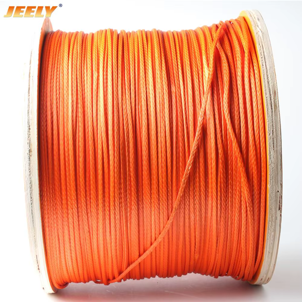 JEELY Línea trenzada UHMWPE hueca 50 m 2 mm - submarina 1000 lb - imagen 2