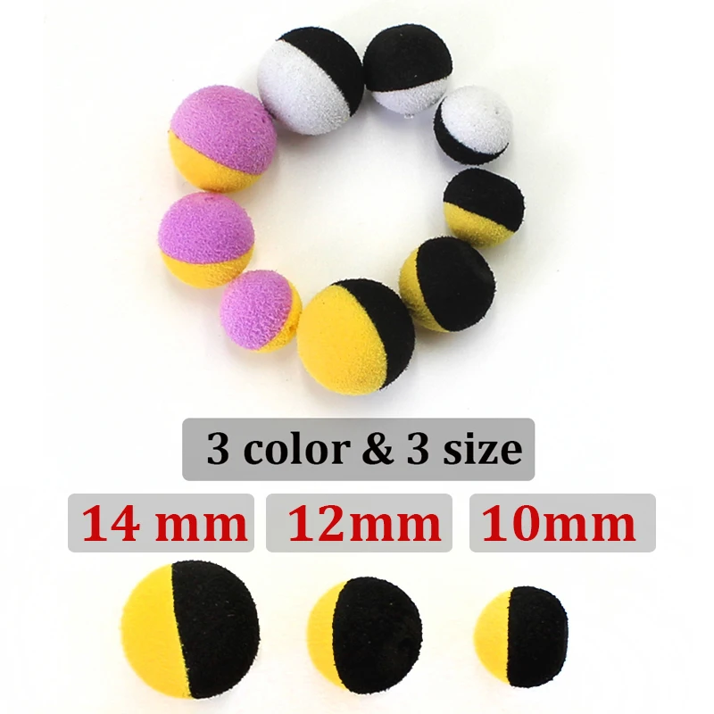 Boilies flotantes burbujas en pelo de espuma para carpas - imagen 3