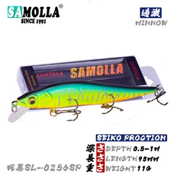 SAMOLLA Mino – Señuelo Flotante Minnow 10.5g para Carpa