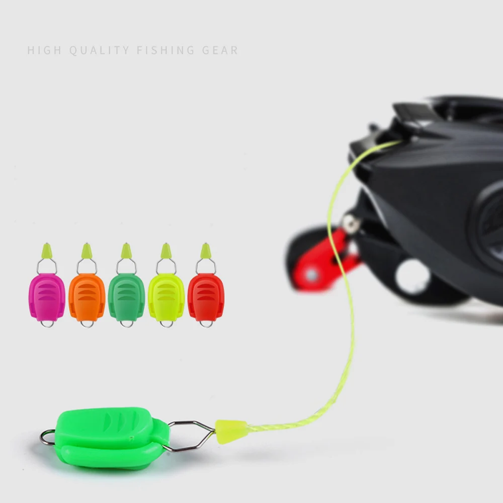 Guía de sedal para carrete Baitcasting con hebilla y tapón - imagen 4