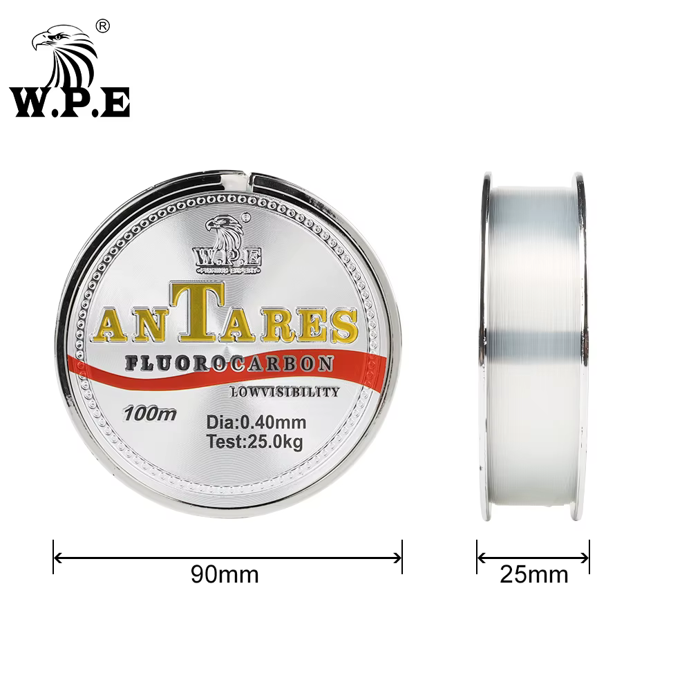 W.P.E Sedal Fluorocarbono para Carpa – Alta Resistencia - imagen 3