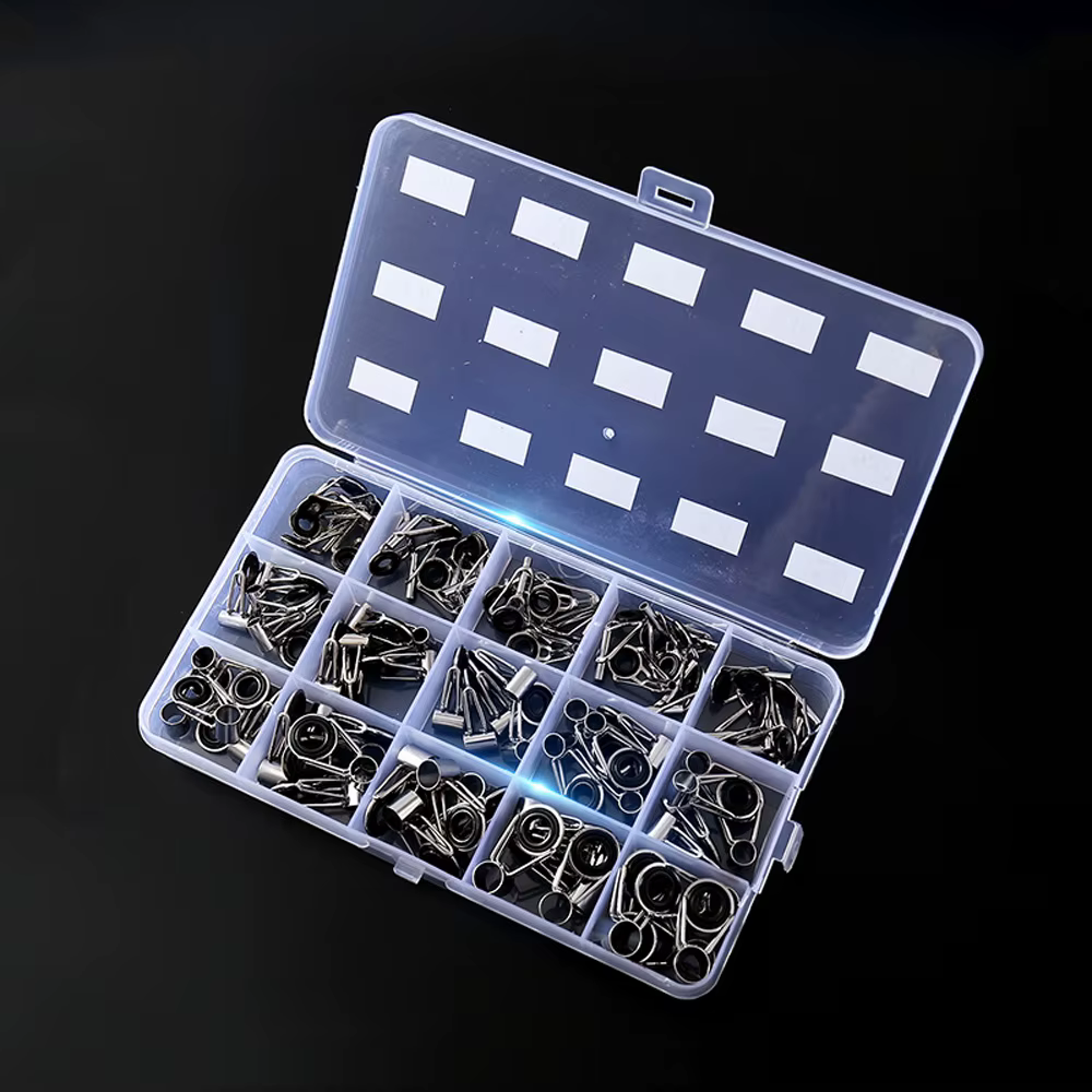 Anillas Cerámica Caña Pescar – Kit Reparación Varios Tamaños
