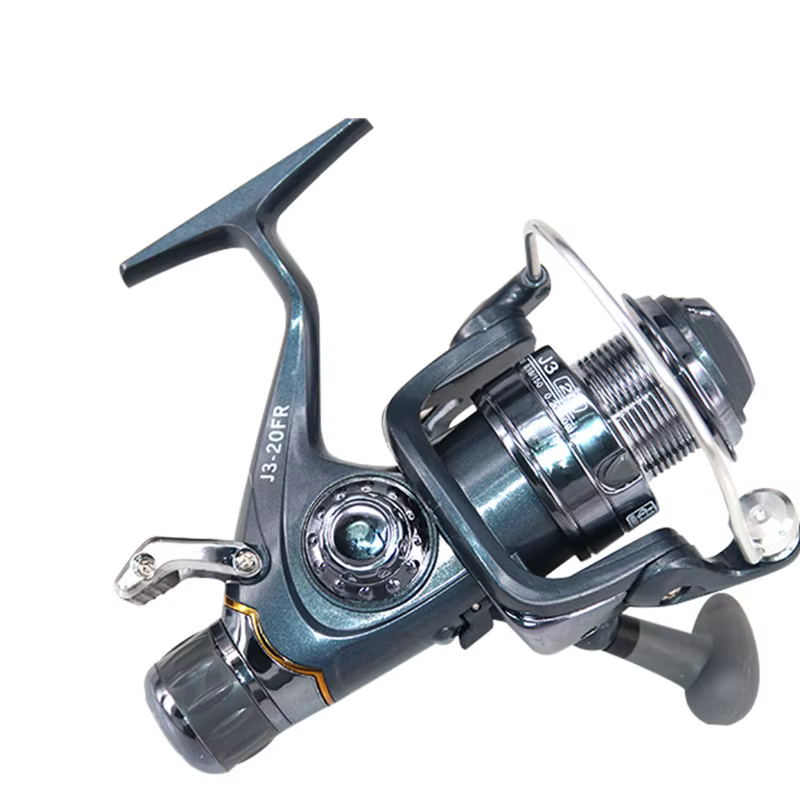 Carrete de pesca doble freno 5.5:1 con arrastre 8KG para mar - imagen 4