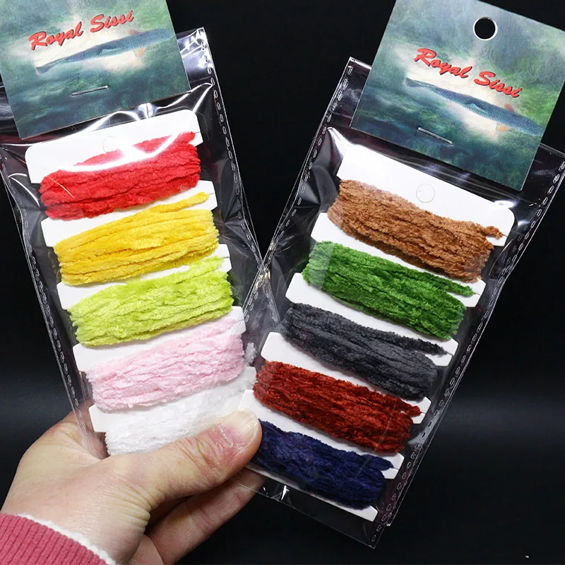 Royal Sissi Chenilla mediana para atar moscas – surtido de colores - imagen 5