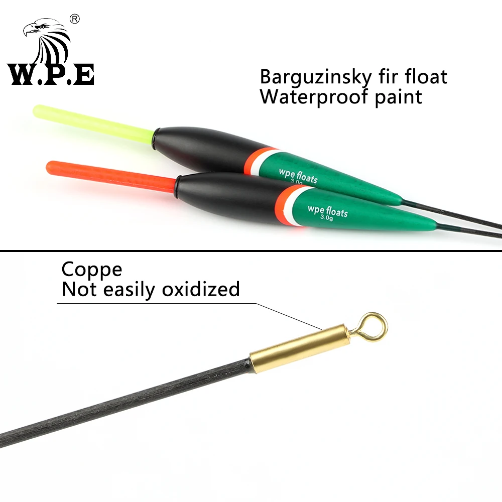 W.P.E Flotador vertical 3g – Boya pesca 19-23 cm - imagen 4
