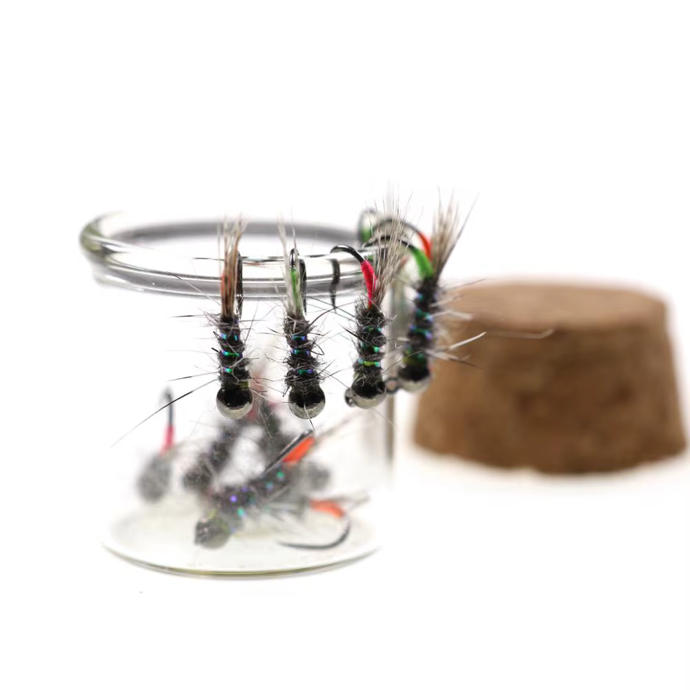 Wifreo Ninfa Mosca Tungsteno Beadhead Jig – Pesca Trucha Hundimiento - imagen 2