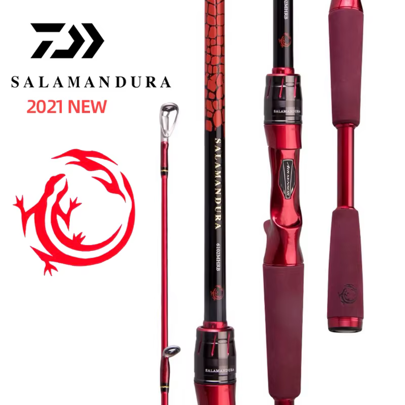 Daiwa Salamandura 2S – Caña Spinning para Agua Salada