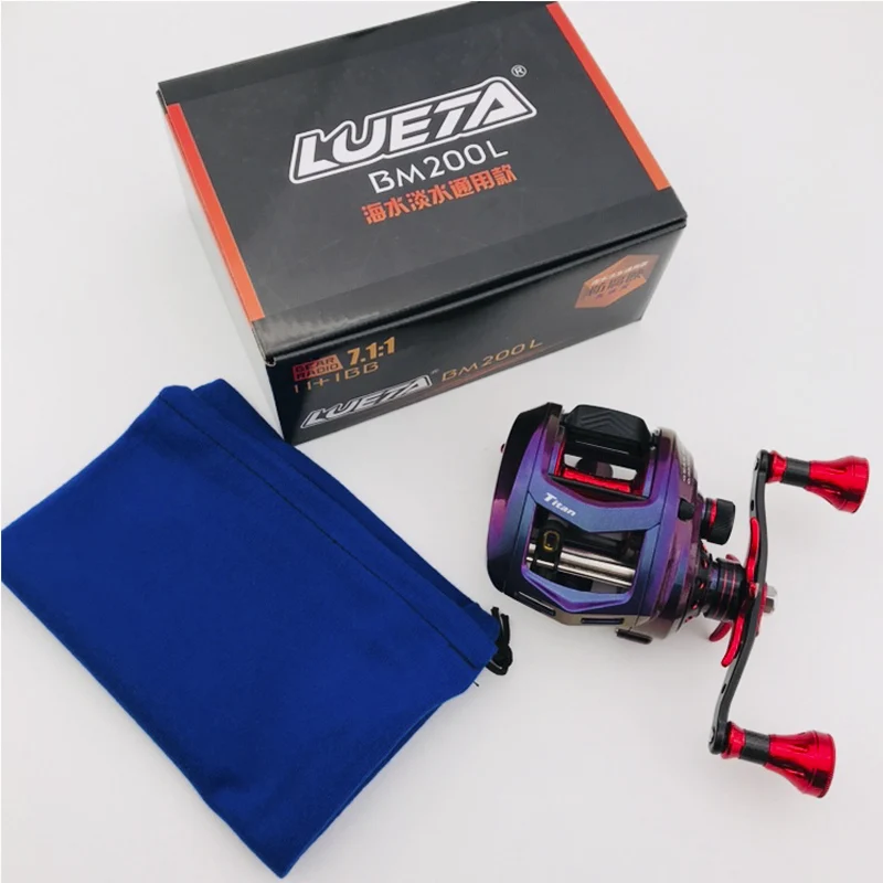 Carrete Jigging Aluminio Teaser 7.1:1 – 11+1 rodamientos para litoral - imagen 4