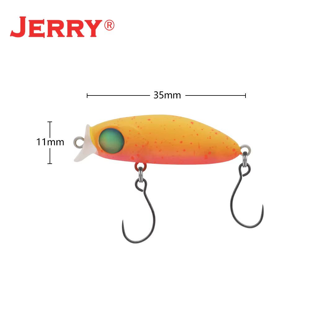 Jerkbait Flotante 35mm – Wobbler para lubina y perca - imagen 5