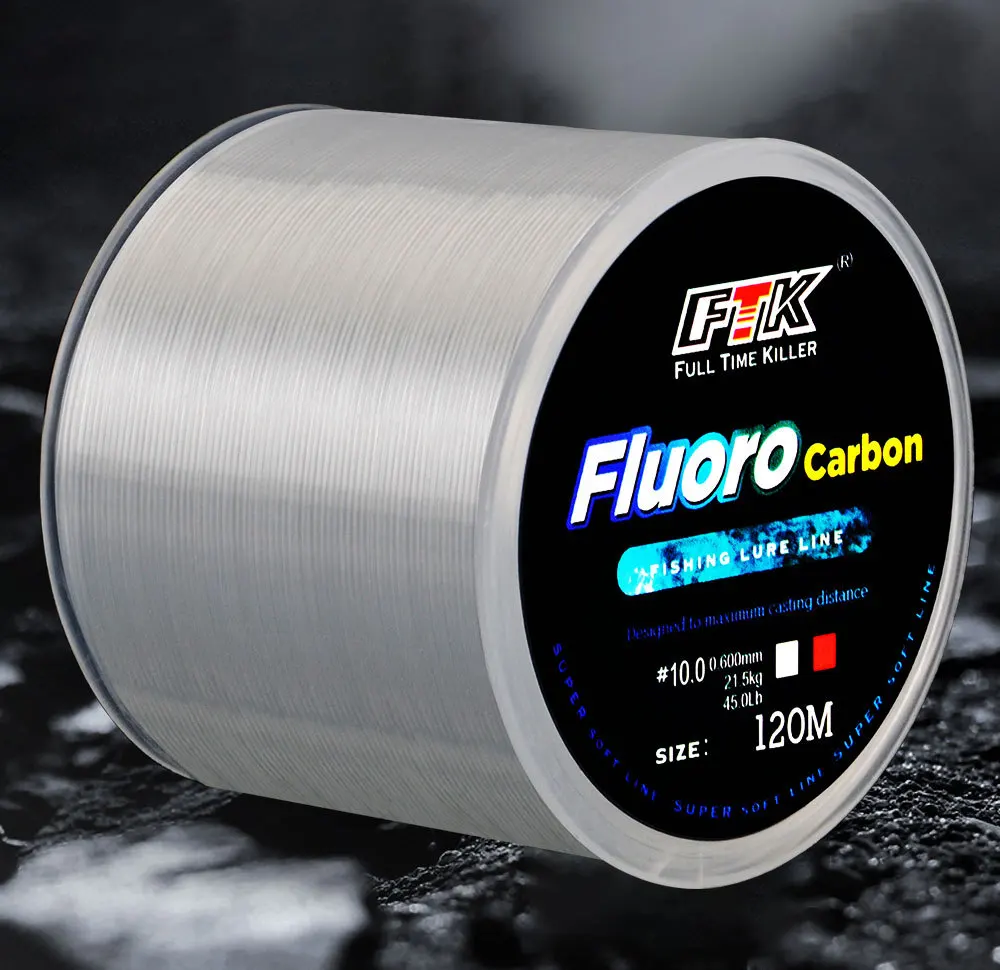 Sedal fluorocarbono en combate con carpa