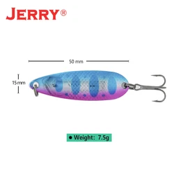 Jerry Perseus Cucharas de pescar curricán trucha lucio salmón