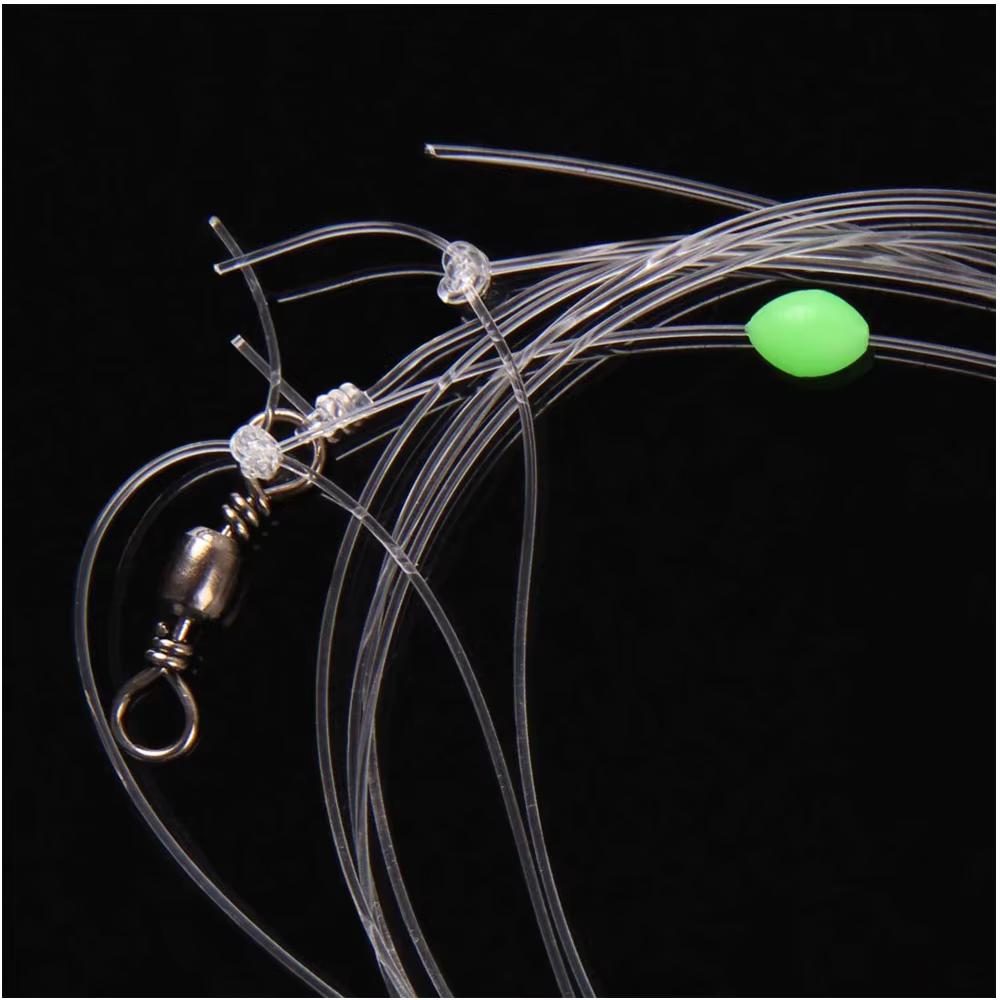 Rigs Flasher con Barrel Swivel y Cuenta Luminiscente - imagen 4
