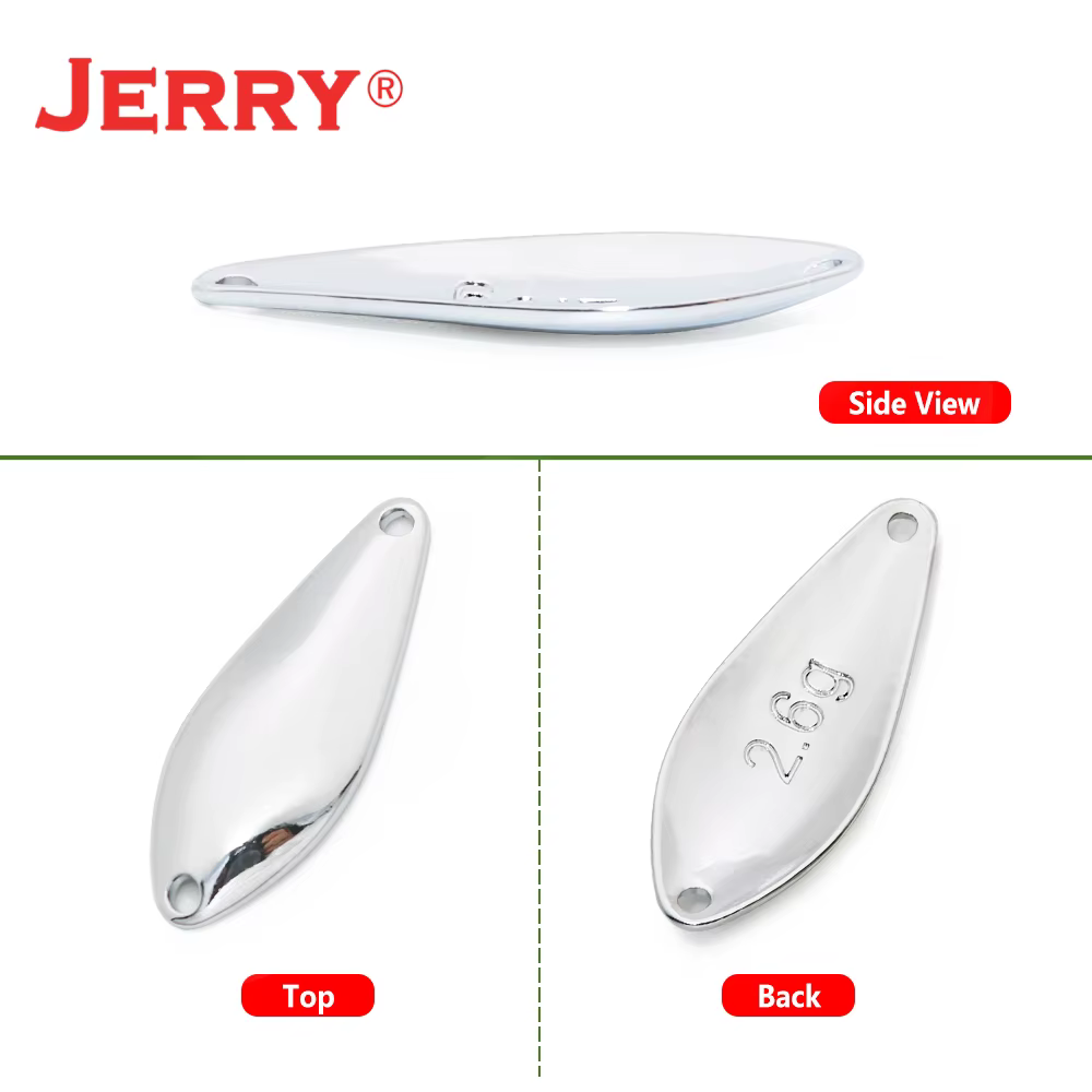 Jerry YANN Wobbler – Señuelo de spinning para trucha y perca - imagen 3