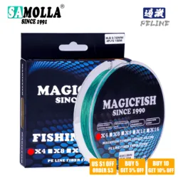 Tramada multifilamento PE de alta resistencia para pesca