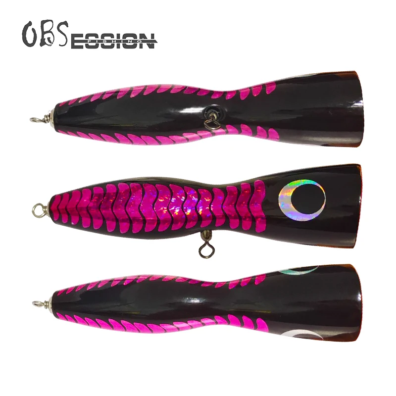 Popper de madera Obsession WD112 – Señuelo de superficie