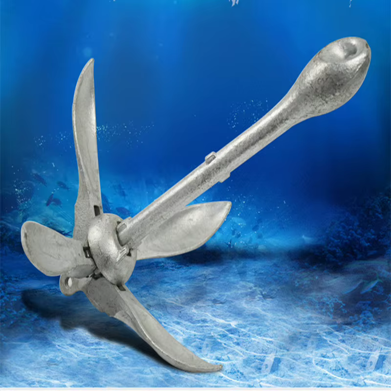 Solar Marine Ancla portátil plegable - acero al carbono para kayak - imagen 5