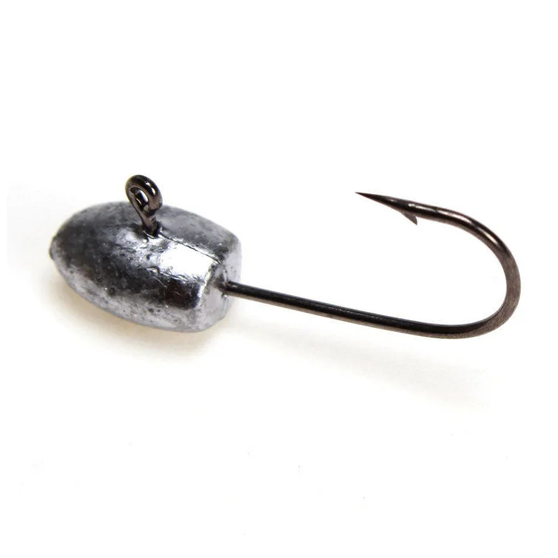 Jig Head pequeños con anzuelo para vinilo y pesca en lago - imagen 5