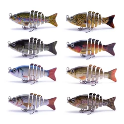 Mini Swimbait articulado para lubina – Señuelo flexible