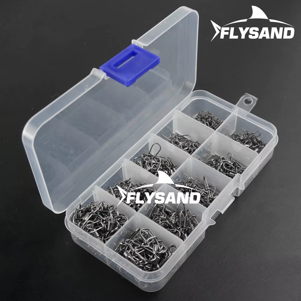 Giratorios Coastlock FLYSAND – Cierre seguro para pesca costera - imagen 5