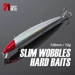 NOEBY Jerkbait Wobbler 130mm 12g – Señuelo duro flotante para pesca de pececillo