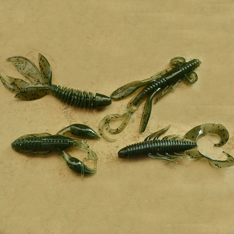 Señuelo Vinilo Camarón POETRYYI para pesca en agua salada - imagen 4