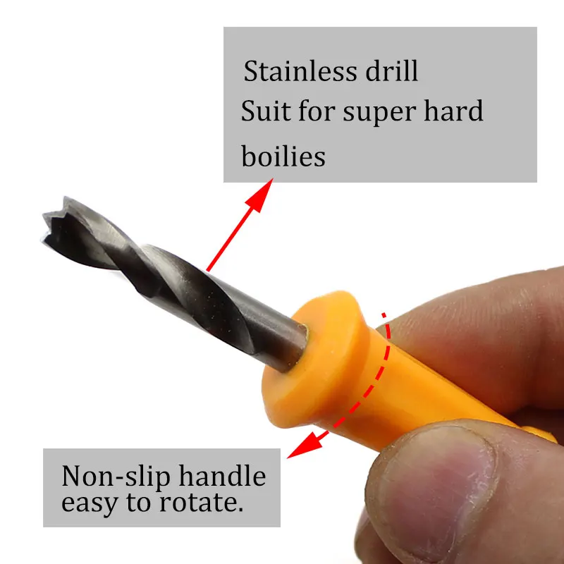 Mango antideslizante del taladro