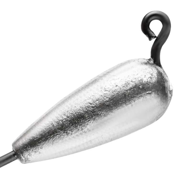 JOHNCOO Tube Jig Anzuelos para Lubina – Agua dulce y salada - imagen 2