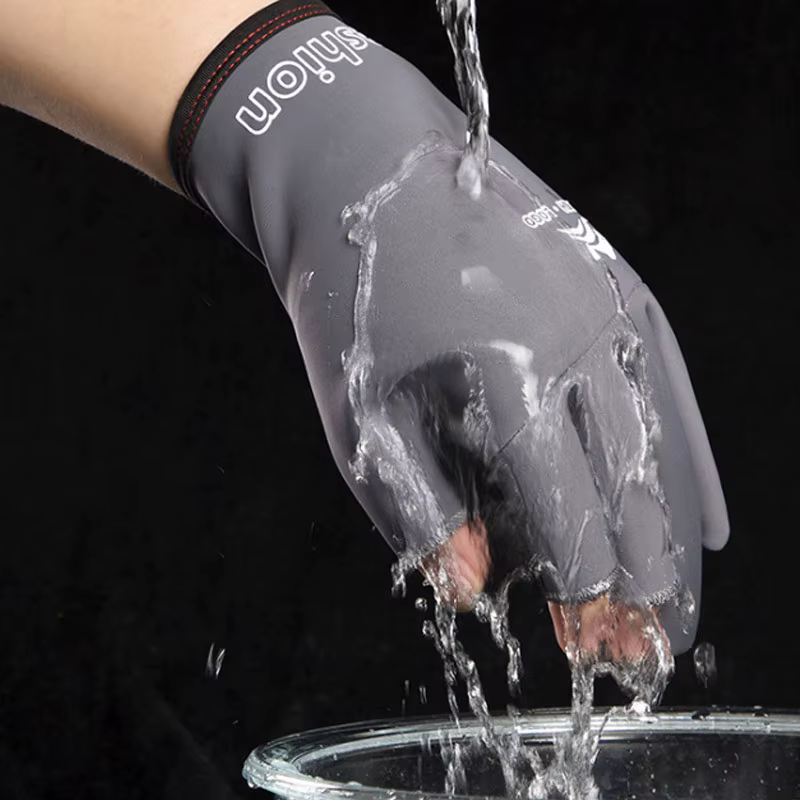 Guantes de neopreno antideslizantes para pesca con mosca - 3 dedos - imagen 5