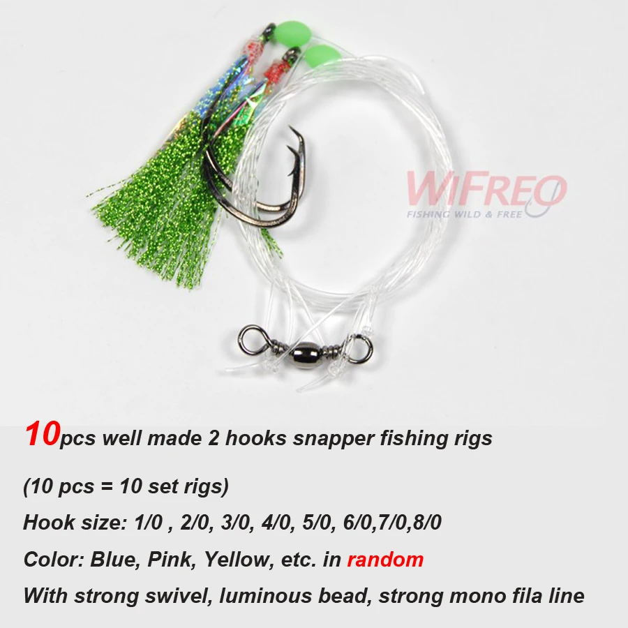 Sabiki para mar - Aparejos de pesca, tallas 1/0 a 8/0 surtidos - imagen 2