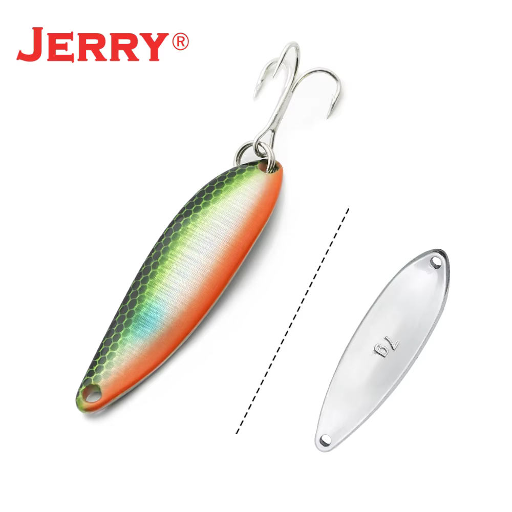 Jerry JD Spoon – Cuchara metálica jigging salmón lucioperca - imagen 5